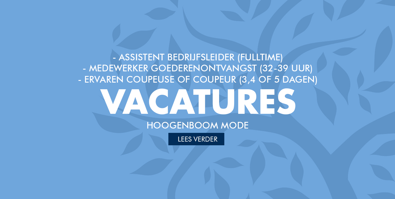 Hoogenboom Mode vacature webshop