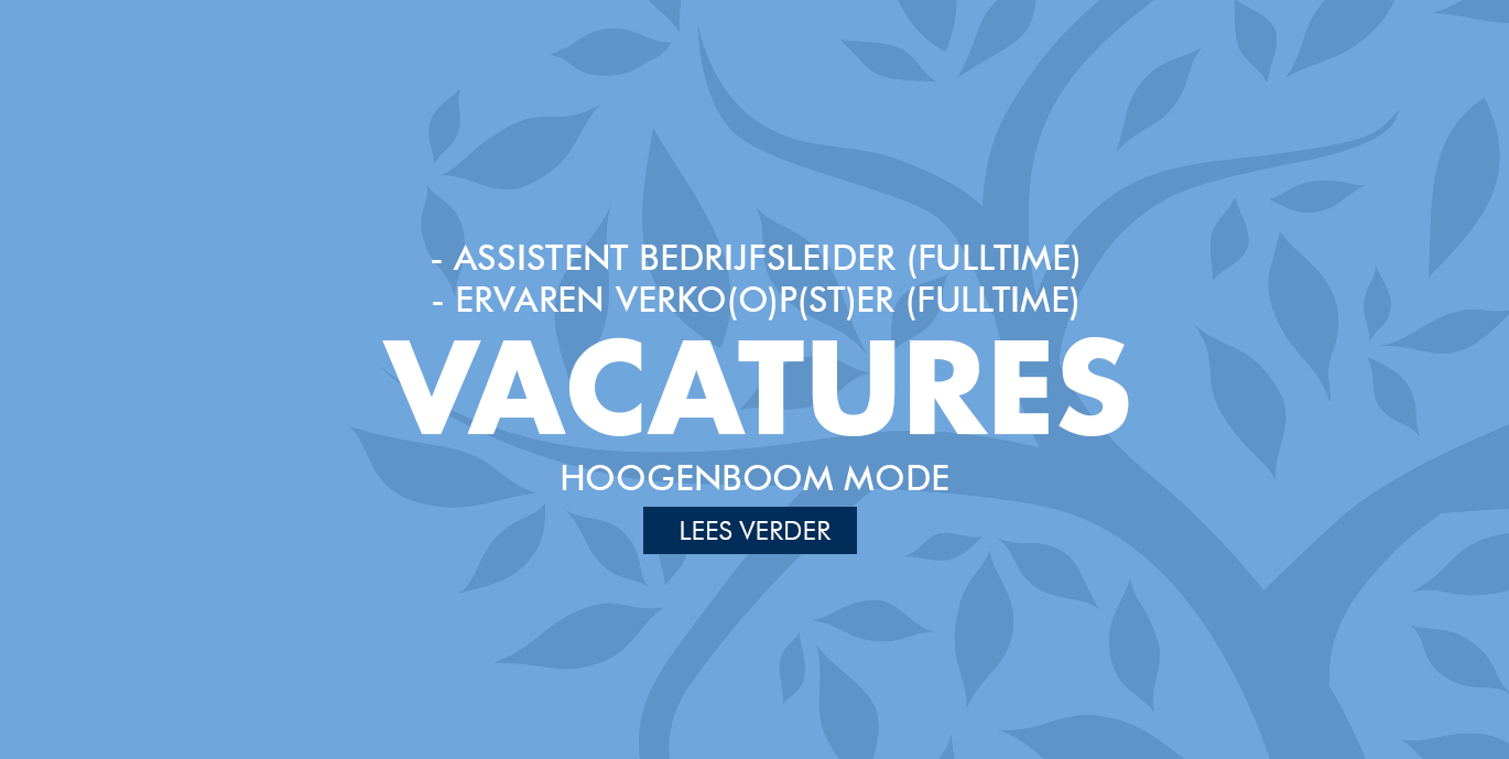 Hoogenboom Mode vacature webshop