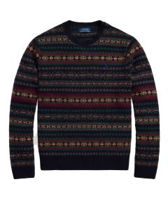 POLO Ralph Lauren Cotton Crew‑Neck Sweater – Blauw