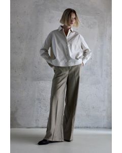 Femmes du Sud Amore Lurex Pantalon – Beige