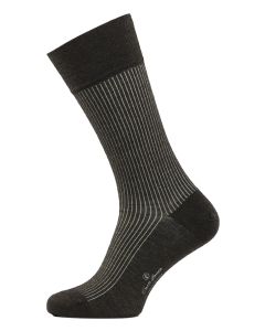 Carlo Lanza Heren Sokken – Donkerbruin