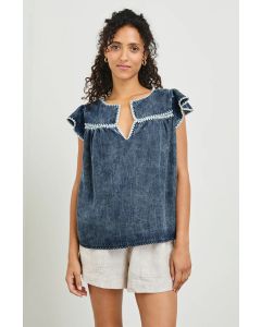 Rails Tafia Top – Denimlook