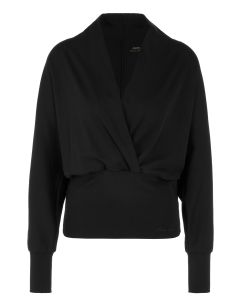 Marc Cain Collections Knit Lace Top – Zwart