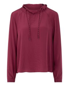 Marc Cain blouse lange mouw – Rood