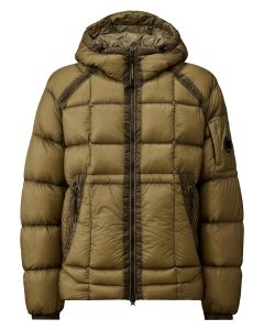 C.P. Company D.D. Shell Hooded Down Puffer Jacket 