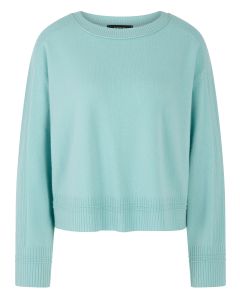 Marc Cain Sports Wool‑Cashmere Sweater – Blauw