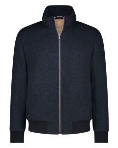 Seven Dials Loc Wollen Jack – Blauw