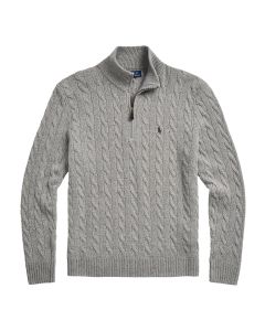 POLO Ralph Lauren Trui met Rits – Grijs