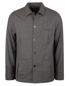 Stenströms Felted Wool Overshirt – Grijs