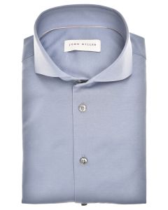 John Miller Slim Fit Business Shirt – Blauw