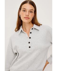 Rails Barlow Trui – Heather Grey