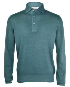 Gran Sasso Trui Polokraag – Blauw