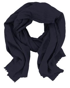 Bianca van Leur shawl blauw