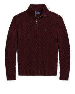 POLO Ralph Lauren Zip Sweater – Rood