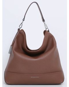 Smaak Amsterdam „Tuur” Hobo‑bag – Camel Bruin