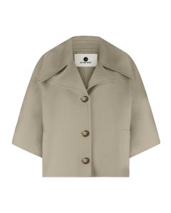 Alter Ego – Wollen Jas Lode Dark Beige Melange