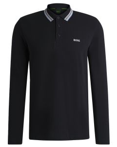  BOSS Green poloshirt met lange mouwen