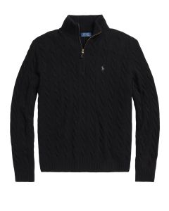 POLO Ralph Lauren Zip Sweater – Zwart