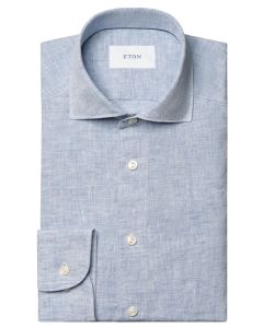 Eton linnen slim fit overhemd