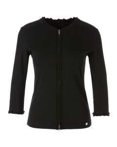 Marc Cain uni vestje in katoen-rib