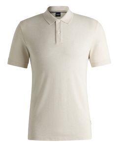 BOSS pallas regular-fit polo van katoen