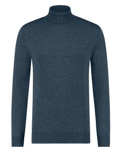 Seven Dials Trui Col Shawn – Blauw
