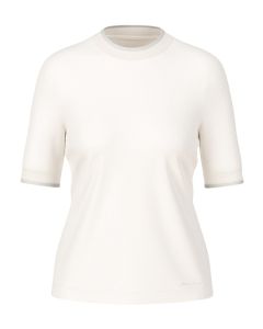 Marc Cain T shirt met Lurexdetails – Off White