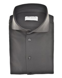 John Miller Slim Fit Overhemd – Groen