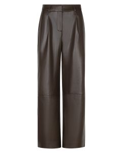 Dante 6 Mid‑Waist Wide Leg Pantalon – Bruin