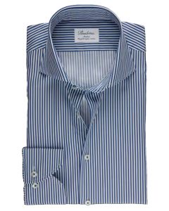 Stenstroms blauw gestreept shirt Slim line