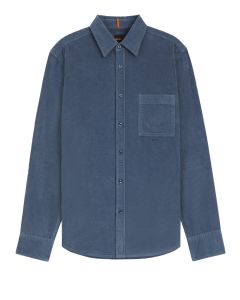 BOSS Orange Casual Shirt – Blauw