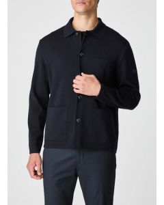 MAERZ Vest Knoop – Blauw