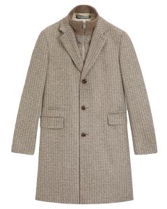 BOSS Slim Fit Mantel – Beige