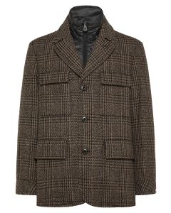 Peuterey Invern Check jas – Bruin