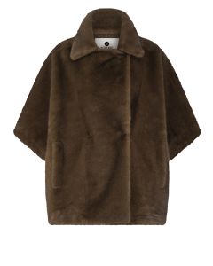 Alter Ego Elin Poncho Jacket – Coffee