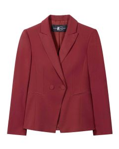 Luisa Cerano Blazer Lange Mouw – Rood