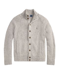 POLO Ralph Lauren Vest met Knoop – Grijs