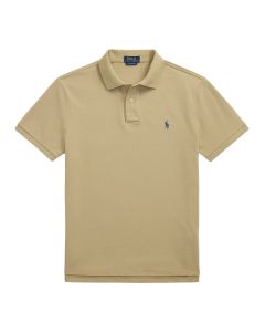 POLO Ralph Lauren Slim Fit Mesh Polo – Beige