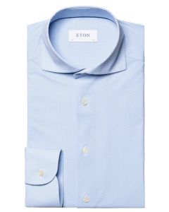 Eton slim fit overhemd blauw