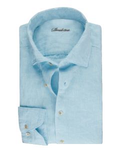 Stenstroms light blue linnen shirt slimline