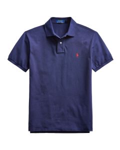 POLO Ralph Lauren Slim Fit Mesh Polo – Blauw