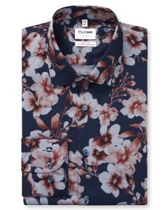 OLYMP Level Five Body Fit Shirt – Blauw