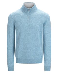Gran Sasso Half Zip Trui – Blauw