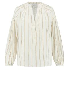 Woolrich FLUID striped blouse