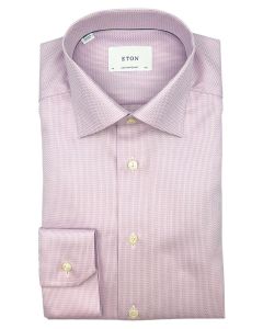 Eton herringbone signature dobby shirt