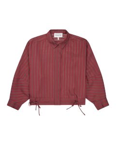 MUNTHE Loasta Blouse – Bordeaux (Rood)