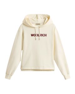 Woolrich sweater van puur katoen met capuchon