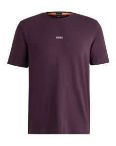 BOSS Orange Togn T-shirt – Paars