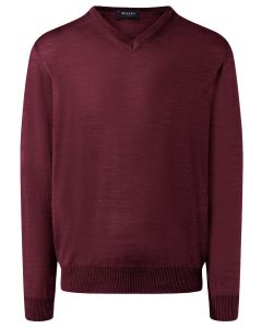 MAERZ 490400 V-hals Trui – Bordeaux