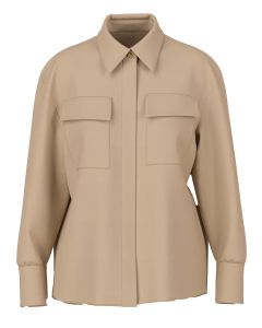 Marc Cain oversized overhemdblouse utility-stijl